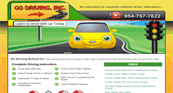 Desktop Screenshot of godrivinginc.com